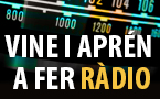 Un dial de ràdio amb el text